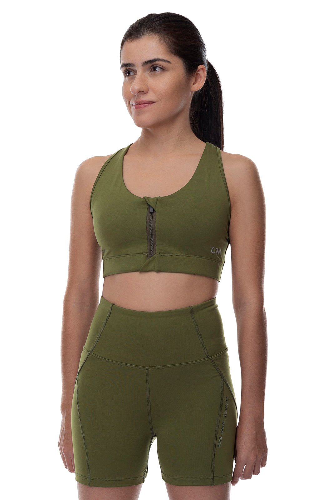 Brave Heroic Shorts y Top - Verde - ORN ACTIVEWEAR