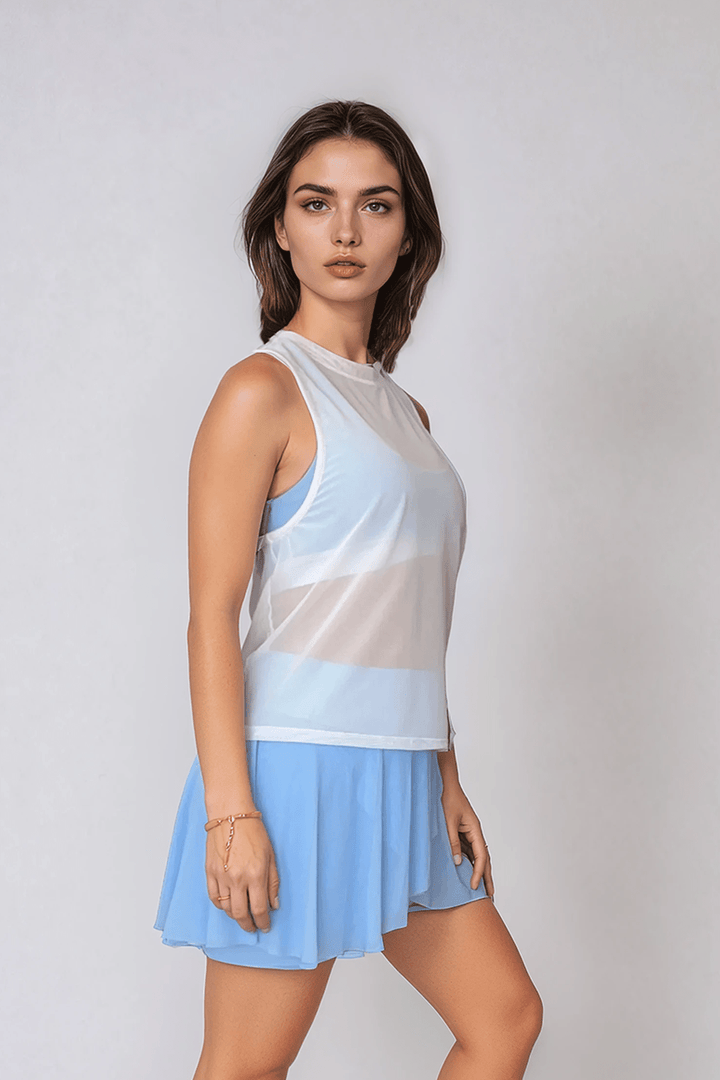 Breeze Flow Tank POWER - ORN ACTIVEWEAR