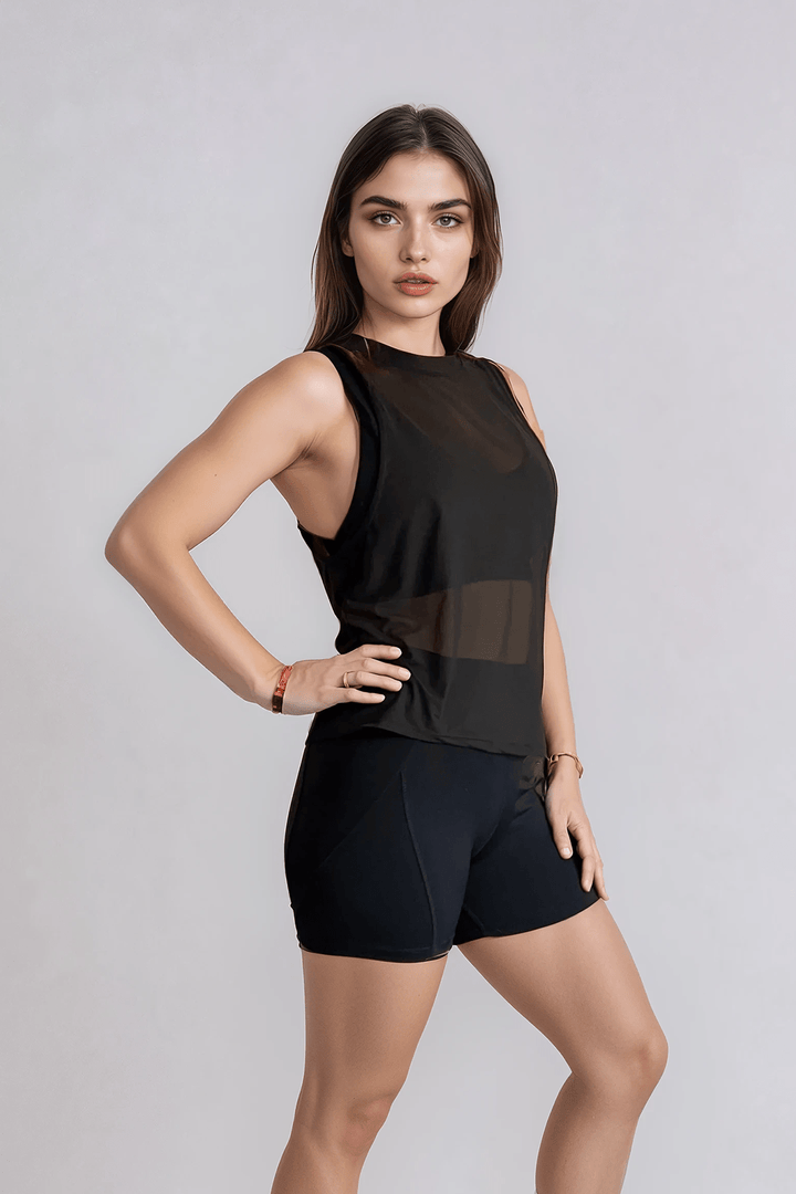 Breeze Flow Tank POWER - ORN ACTIVEWEAR