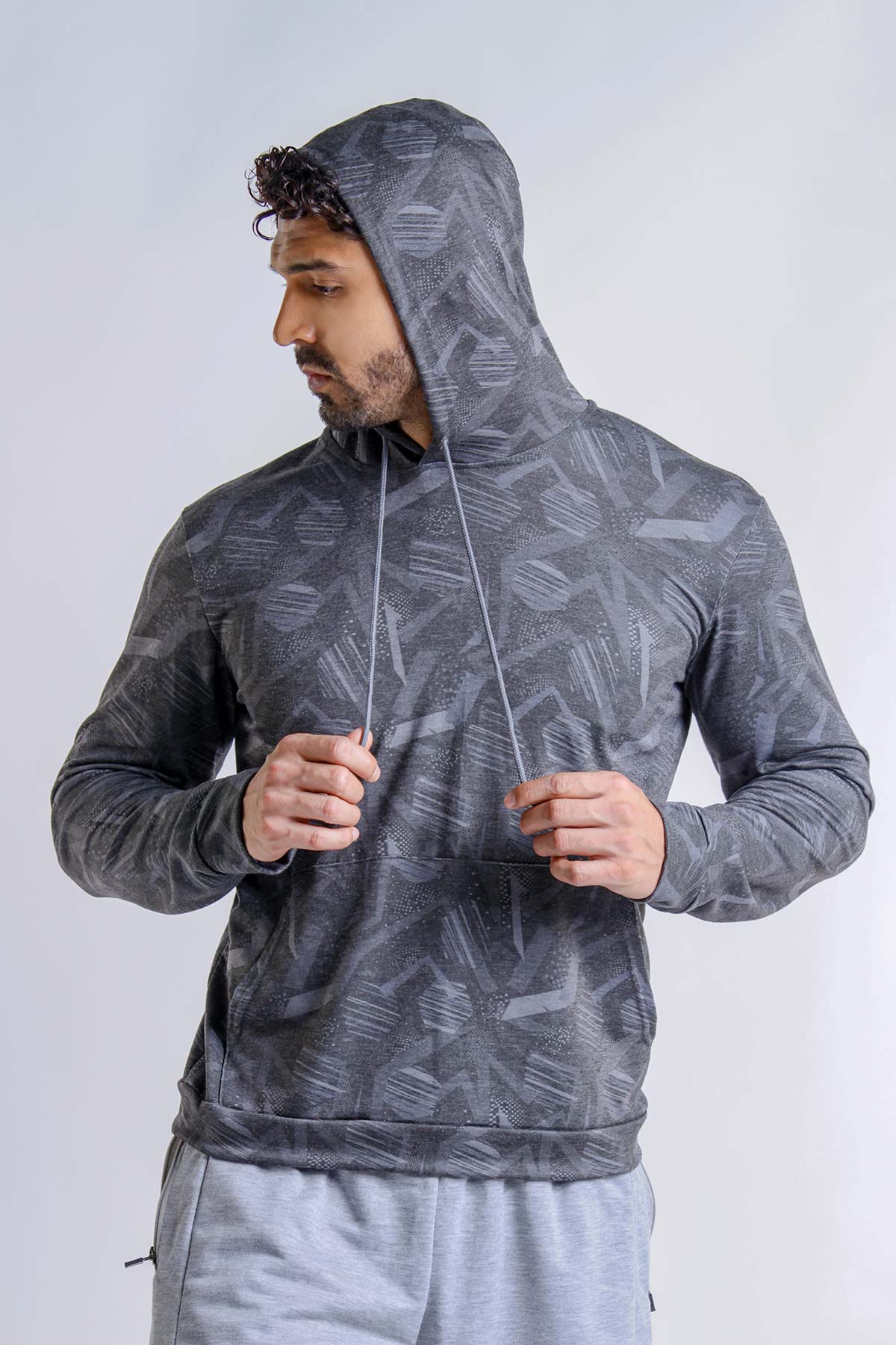 Hoodie Canguro Estampado - ORN ACTIVEWEAR