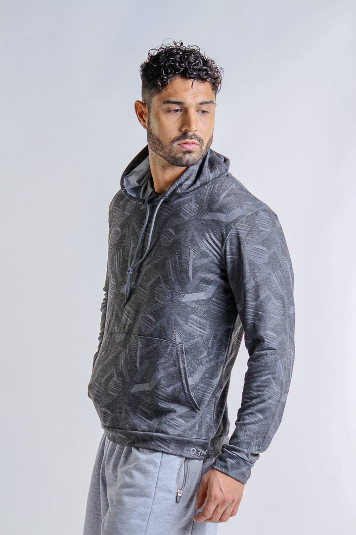 Hoodie Canguro Estampado - ORN ACTIVEWEAR