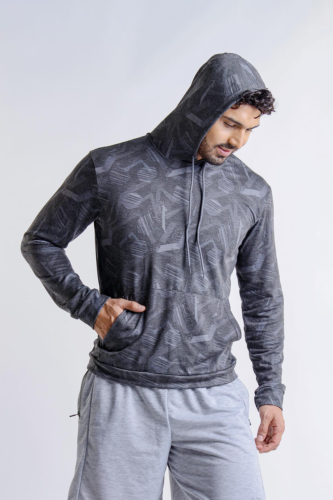 Hoodie Canguro Estampado - ORN ACTIVEWEAR