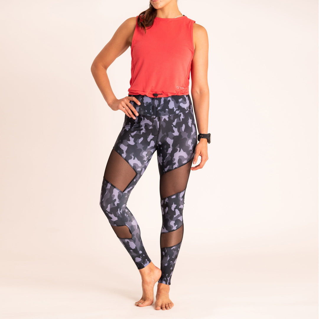 Legging Cameo con Mesh - NATURALS - ORN ACTIVEWEAR