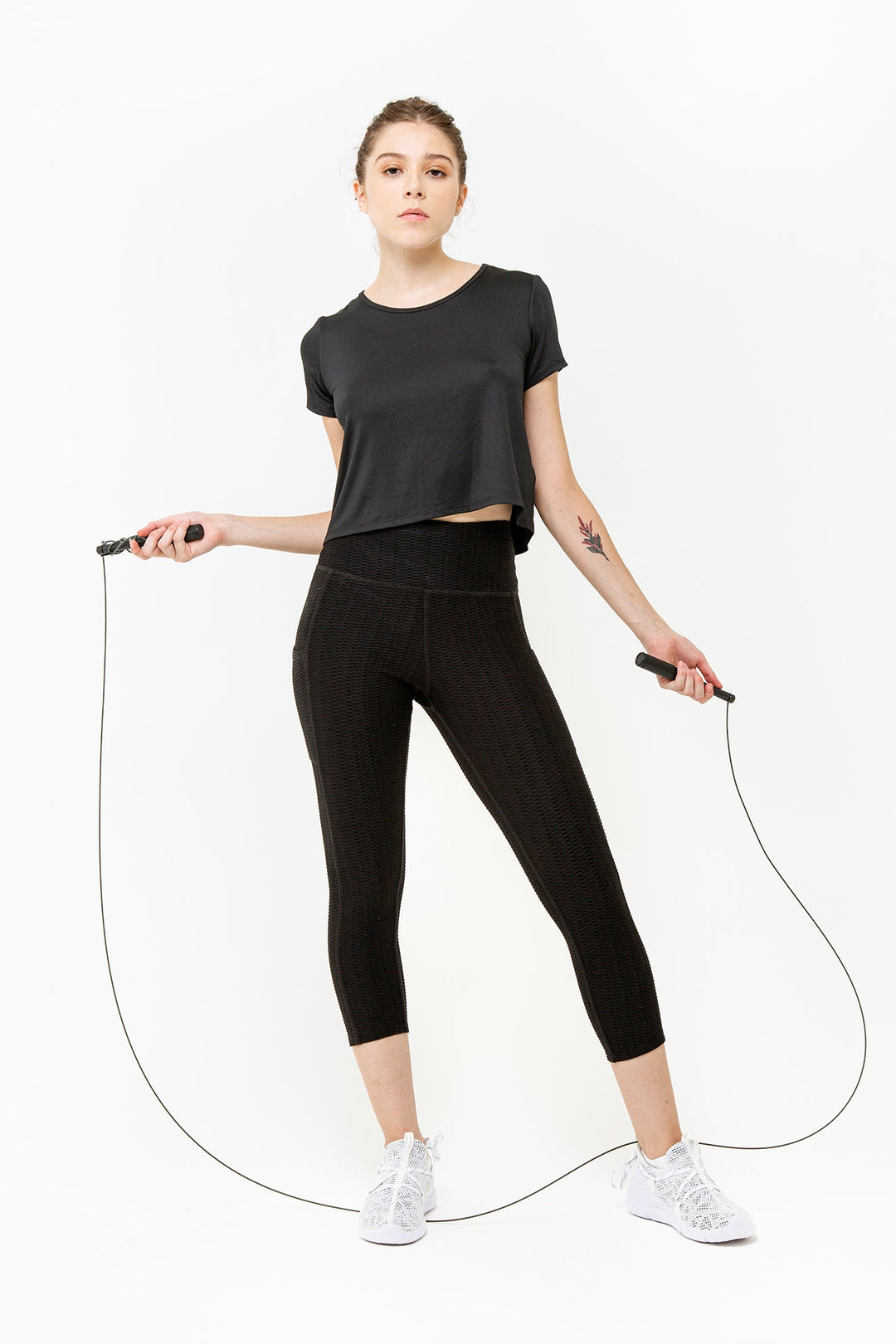 Playera Top Crop - I - ORN ACTIVEWEAR