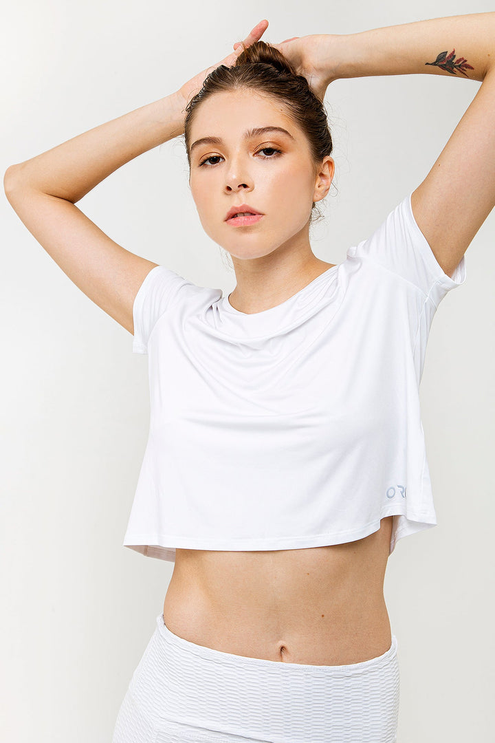 Playera Top Crop - I - ORN ACTIVEWEAR