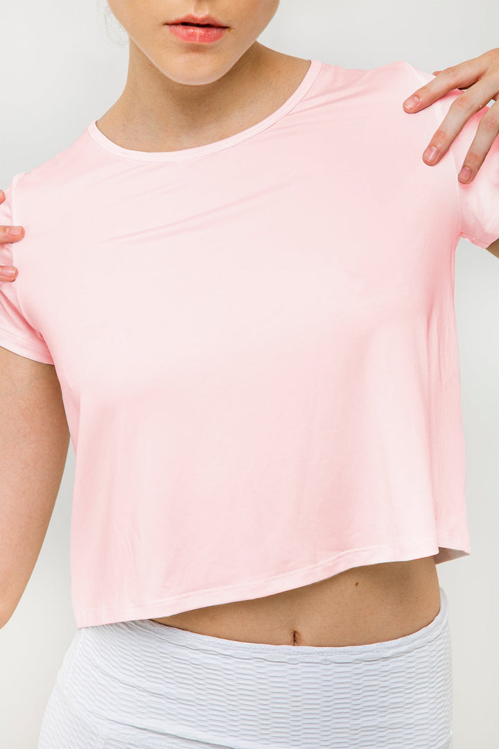 Playera Top Crop - I - ORN ACTIVEWEAR