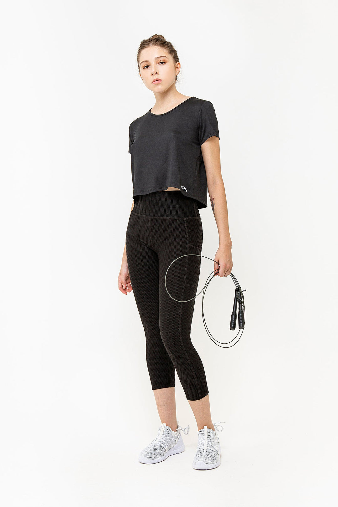 Playera Top Crop - I - ORN ACTIVEWEAR