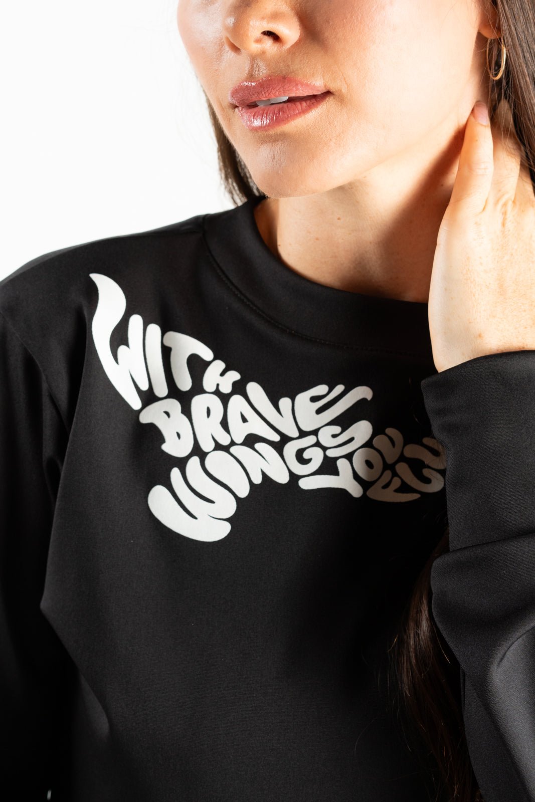 SUDADERA CORTA WINGS - FREEDOM - ORN ACTIVEWEAR